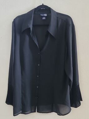 Venezia Jeans Black Button Down Shirt